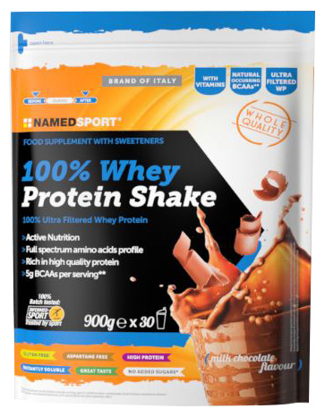 100% WHEY PROTEIN SHAKE MILK CHOCOLATE 900 G - Farmacia Dott. Pasquale Russo