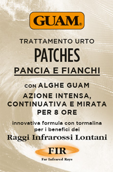 GUAM PATCHES TRATTAMENTO URTO PANCIA E FIANCHI 8 PEZZI - Farmacia Dott. Pasquale Russo