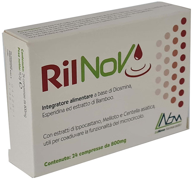 RILNOV 24 COMPRESSE 800 MG - Farmacia Dott. Pasquale Russo