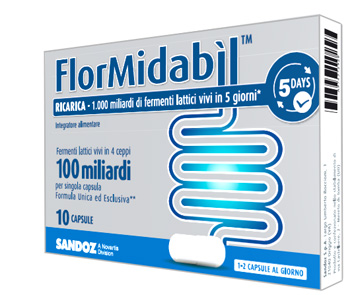 FLORMIDABIL RICARICA 10 CAPSULE - Farmacia Dott. Pasquale Russo