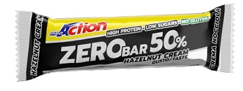 PROACTION ZERO BAR 50% CREMA DI NOCCIOLE 60 G - Farmacia Dott. Pasquale Russo