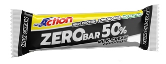PROACTION ZERO BAR 50% FIOR DI LATTE 60 G - Farmacia Dott. Pasquale Russo