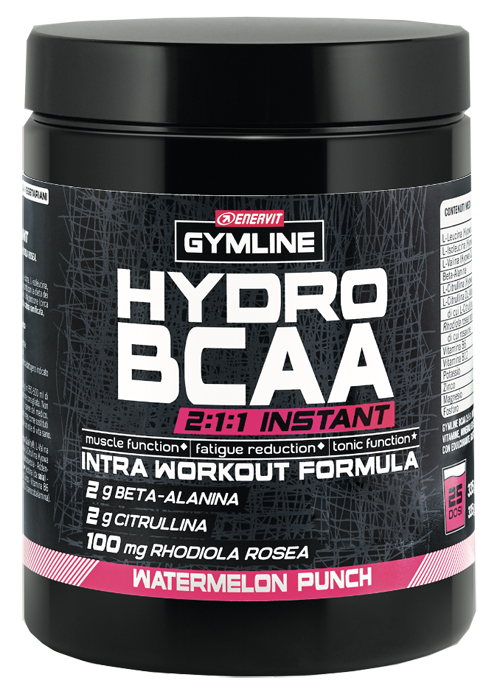 GYMLINE MUSCLE HYDRO BCAA INSTANT WATERMELON POLVERE 335 G - Farmacia Dott. Pasquale Russo