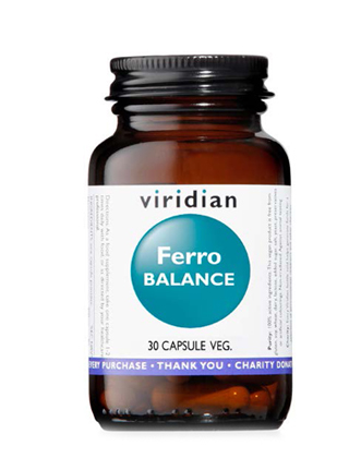 VIRIDIAN FERRO BALANCE 30 CAPSULE - Farmacia Dott. Pasquale Russo