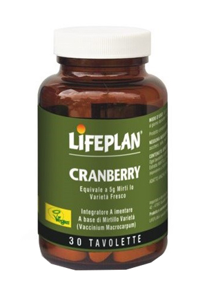 CRANBERRY 30 TAVOLETTE - Farmacia Dott. Pasquale Russo