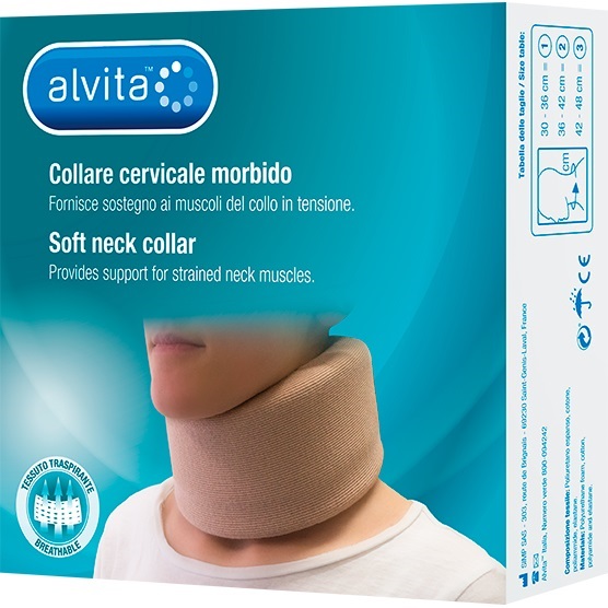 COLLARE CERVICALE ALVITA MORBIDO 1 - Farmacia Dott. Pasquale Russo