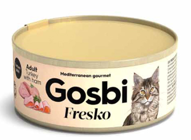 GOSBI FRESKO CAT ADULT TURKEY & HAM 70 G - Farmacia Dott. Pasquale Russo