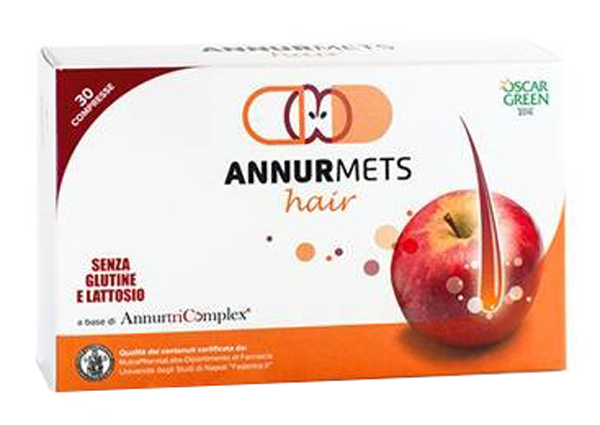 ANNURMETS HAIR 510 MG 30 COMPRESSE - Farmacia Dott. Pasquale Russo