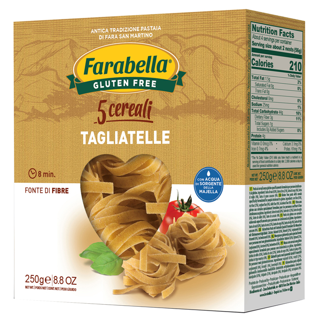 FARABELLA TAGLIATELLE AI 5 CEREALI 250 G - Farmacia Dott. Pasquale Russo