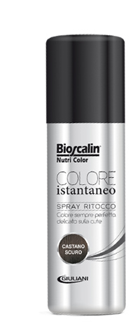 BIOSCALIN NUTRICOLOR SPRAY COLORE ISTANTANEO CASTANO SCURO 75 ML - Farmacia Dott. Pasquale Russo