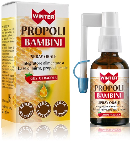 WINTER PROPOLI SPRAY BAMBINI 20 ML - Farmacia Dott. Pasquale Russo