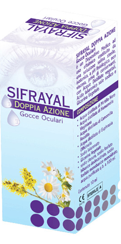 SIFRAYAL DOPPIA AZIONE GOCCE OCULARI 10 ML - Farmacia Dott. Pasquale Russo