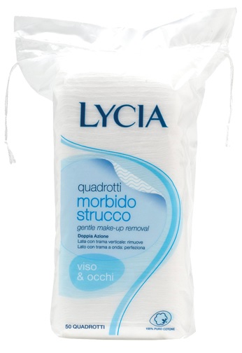LYCIA 50 QUADROTTI COTONE STRISCIA 12 PEZZI - Farmacia Dott. Pasquale Russo