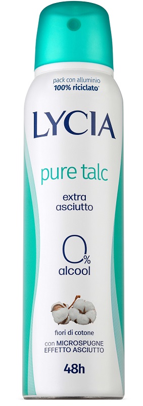 LYCIA SPRAY PURE TALC 150 ML - Farmacia Dott. Pasquale Russo