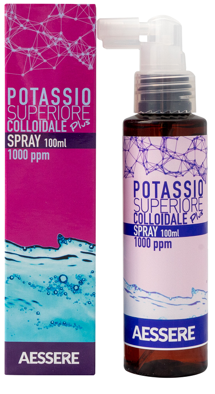 POTASSIO COLLOIDALE PLUS 1000PPM SPRAY 100 ML - Farmacia Dott. Pasquale Russo