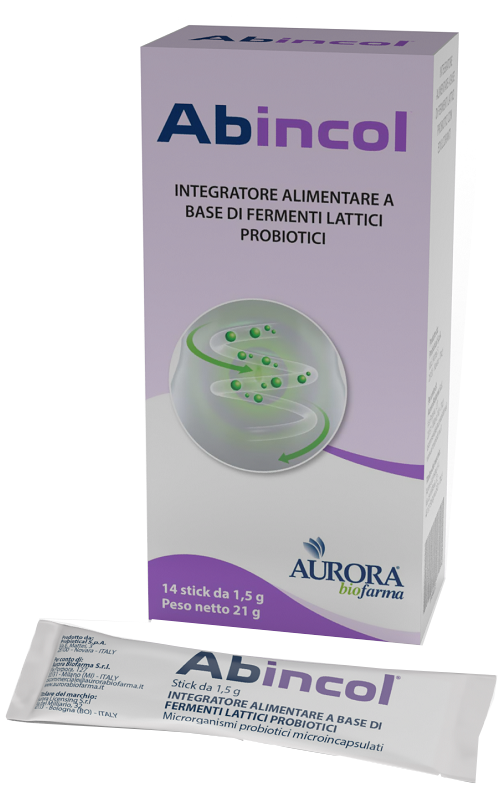 ABINCOL 14 STICK OROSOLUBILI - Farmacia Dott. Pasquale Russo