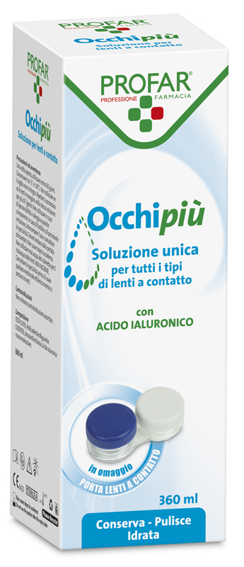 PROFAR OCCHIPIU' SOLUZIONE UNICA 360 ML CE - Farmacia Dott. Pasquale Russo