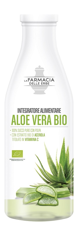 FARMACIA DELLE ERBE ALOE VERA SUCCO PURO BIO 1000 ML - Farmacia Dott. Pasquale Russo