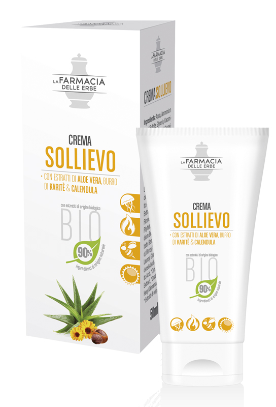 FARMACIA DELLE ERBE CREMA SOLLIEVO ALOE BIO 50 ML - Farmacia Dott. Pasquale Russo
