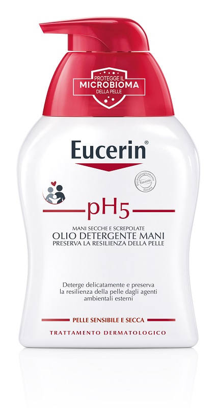 EUCERIN PH5 OLIO DETERGENTE MANI SECCHE E SCREPOLATE 250 ML - Farmacia Dott. Pasquale Russo