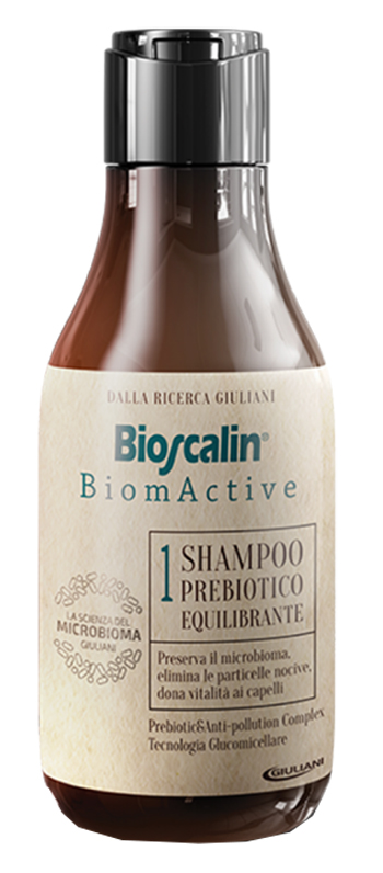 BIOSCALIN BIOMACTIVE SHAMPOO PREBIOTICO EQUILIBRANTE 200 ML - Farmacia Dott. Pasquale Russo