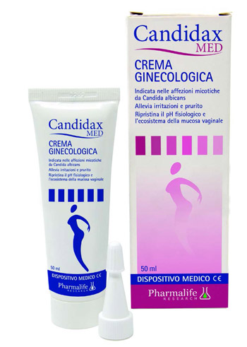 CANDIDAX MED CREMA GINECOLOGICA 50 ML - Farmacia Dott. Pasquale Russo