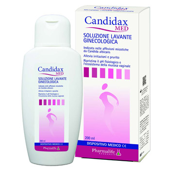CANDIDAX MED SOLUZIONE LAVANTE GINECOLOGICA 200 ML - Farmacia Dott. Pasquale Russo