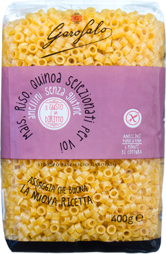 GAROFALO ANELLINI SENZA GLUTINE 400 G - Farmacia Dott. Pasquale Russo