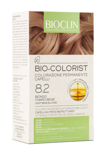BIOCLIN BIO COLORIST 8,2 BIONDO CHIARO BEIGE - Farmacia Dott. Pasquale Russo