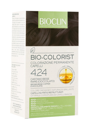 BIOCLIN BIO COLORIST 4,24 CASTANO BEIGE RAME CIOCCOLATO - Farmacia Dott. Pasquale Russo