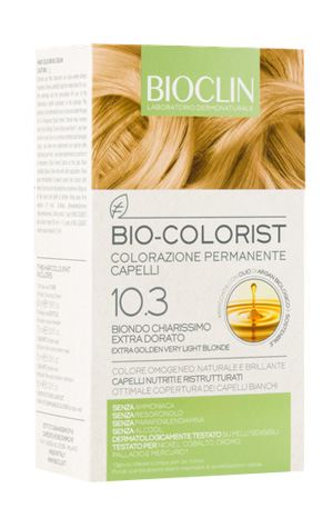 BIOCLIN BIO COLORIST 10,3 BIONDO CHIARISSIMO EXTRA DORATO - Farmacia Dott. Pasquale Russo