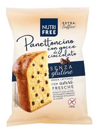 NUTRIFREE PANETTONCINO GOCCE DI CIOCCOLATO 100 G - Farmacia Dott. Pasquale Russo