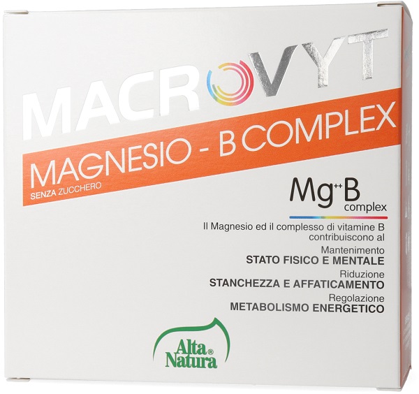 MACROVYT MAGNESIO B COMPLEX 18 BUSTINE - Farmacia Dott. Pasquale Russo