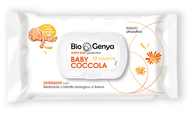 BIOGENYA SUPER BABY PROTECTION 72 SALVIETTE BABY COCCOLA DETERGENTI - Farmacia Dott. Pasquale Russo