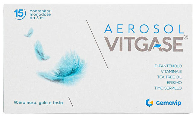 VITGASE AEROSOL 15 FLACONCINI 5 ML - Farmacia Dott. Pasquale Russo