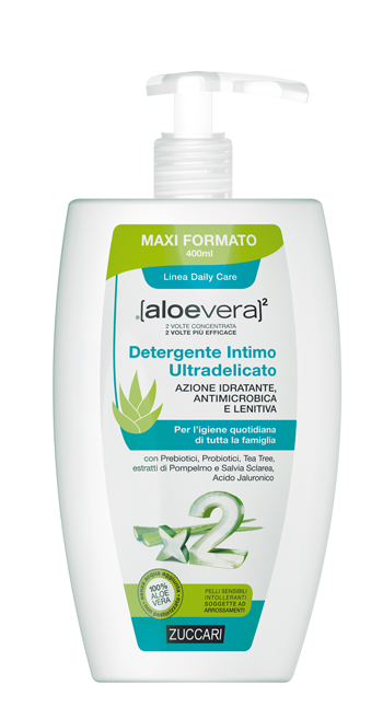 ALOEVERA2 DETERGENTE INTIMO ULTRADELICATO 400 ML - Farmacia Dott. Pasquale Russo