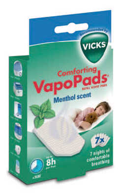 VICKS VAPOPADS MENTHOL SCENT 7 PEZZI - Farmacia Dott. Pasquale Russo