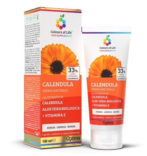 COLOURS OF LIFE SKIN SUPPLEMENT CALENDULA CREMA 100 ML - Farmacia Dott. Pasquale Russo
