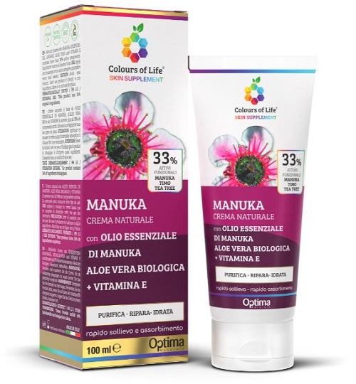 COLOURS OF LIFE SKIN SUPPLEMENT MANUKA CREMA 100 ML - Farmacia Dott. Pasquale Russo