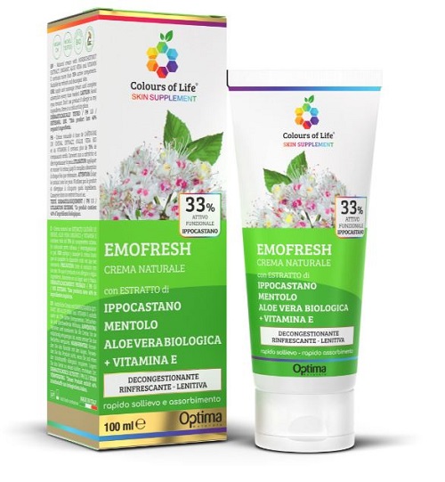 COLOURS OF LIFE SKIN SUPPLEMENT EMOFRESH CREMA 100 ML - Farmacia Dott. Pasquale Russo