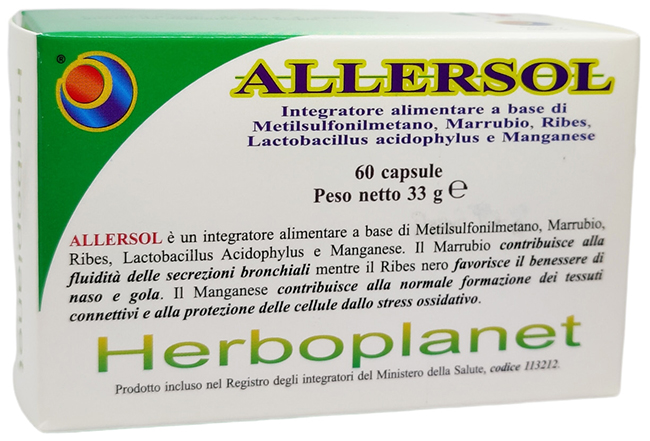 ALLERSOL 60 CAPSULE - Farmacia Dott. Pasquale Russo