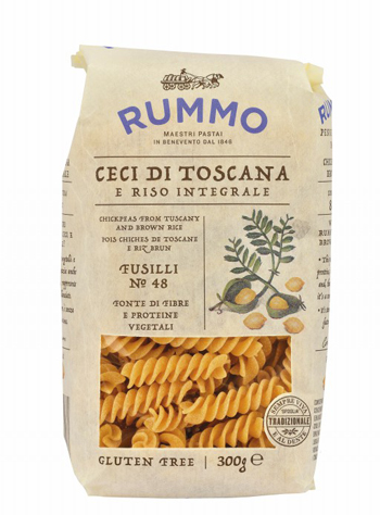 RUMMO FUSILLI N 48 CECI DI TOSCANA E RISO INTEGRALE 300 G - Farmacia Dott. Pasquale Russo