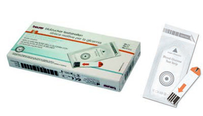 STRISCE MISURAZIONE GLICEMIA BEURER PER GLUCOMETRO GL44/GL50/GL50EVO IN FOIL 25 PEZZI - Farmacia Dott. Pasquale Russo