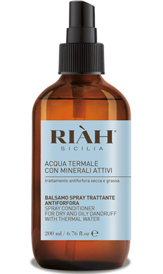 RIAH ACQUA TERMALE BALSAMO SPRAY ANTIFORFORA 200 ML - Farmacia Dott. Pasquale Russo