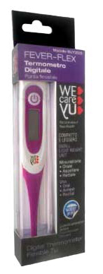 TERMOMETRO DIGITALE FLESSIBILE WECAREYU FEVER FLEX TERM 1 PEZZO - Farmacia Dott. Pasquale Russo