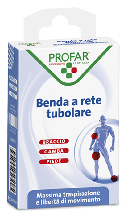 BENDA A RETE ELASTICA BRACCIA PIEDE GAMBA 3 MT TESI CALIBRO 3 PROFAR - Farmacia Dott. Pasquale Russo