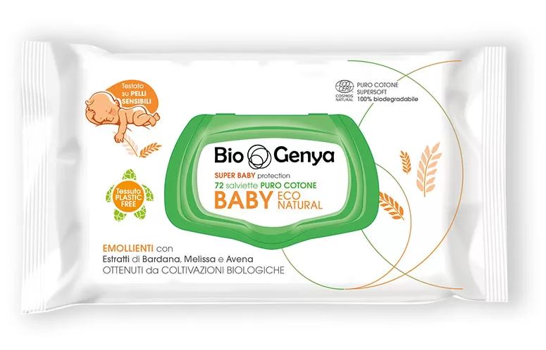 BIOGENYA ECO NATURAL BABY COTONE 72 PEZZI - Farmacia Dott. Pasquale Russo