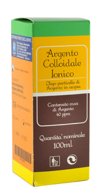 ARGENTO COLLOIDALE IONICO 40PPM CERTIFICATO SPRAY CON CONTAGOCCE 100 ML - Farmacia Dott. Pasquale Russo