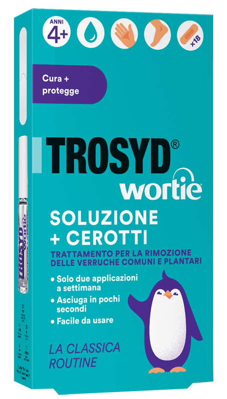 TROSYD WORTIE SOLUZIONE + CEROTTI - Farmacia Dott. Pasquale Russo
