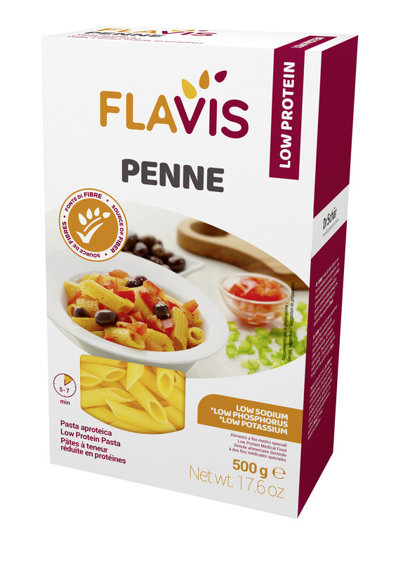 FLAVIS PENNE APROTEICHE 500 G - Farmacia Dott. Pasquale Russo
